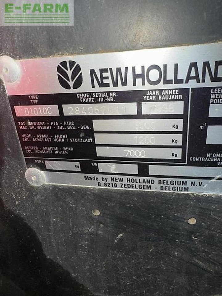 New Holland d1010 - Vierkante balenpers: afbeelding 5 New Holland d1010 - Vierkante balenpers: afbeelding 5