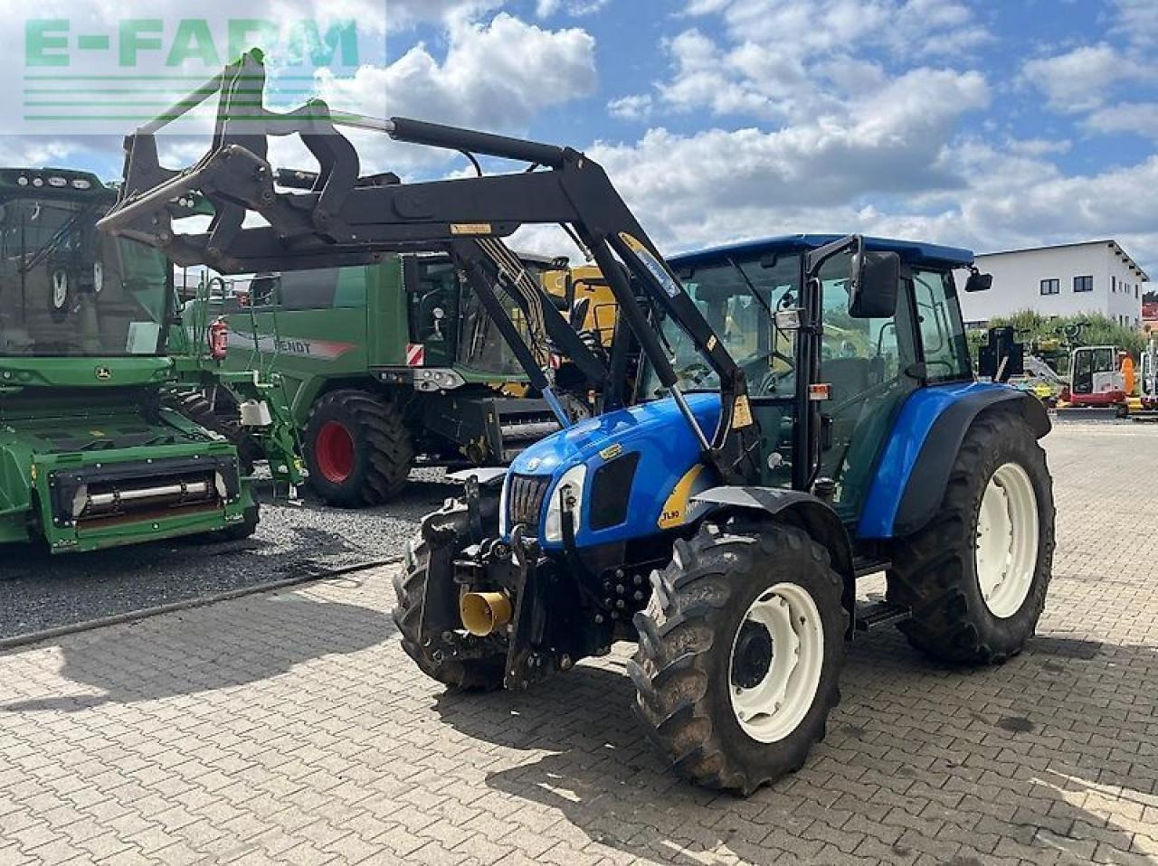 New Holland tl 90 a A - Tractor: afbeelding 2 New Holland tl 90 a A - Tractor: afbeelding 2