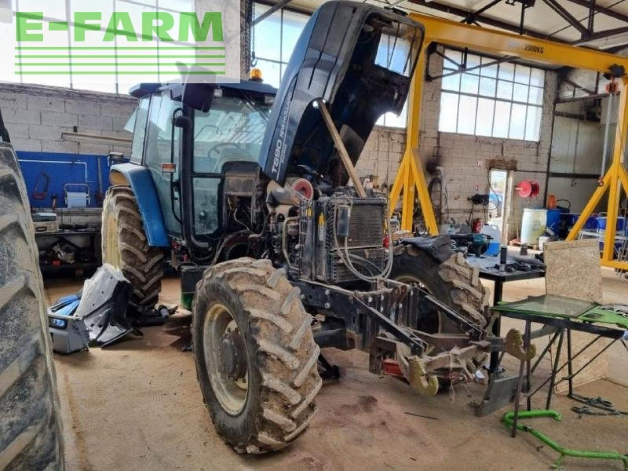 New Holland ts90 - Tractor: afbeelding 4 New Holland ts90 - Tractor: afbeelding 4