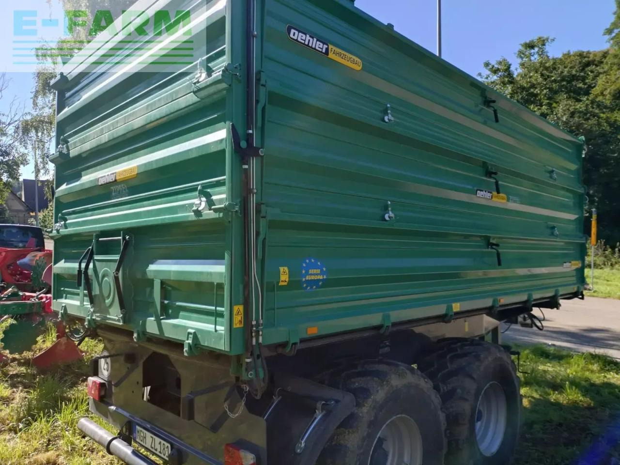 Oehler tdk 160, 16to, hydr. rückwand - Landbouwkipper: afbeelding 3 Oehler tdk 160, 16to, hydr. rückwand - Landbouwkipper: afbeelding 3