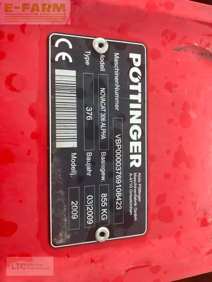 Pöttinger Novacat 306 Alpha - Maaimachine: afbeelding 5 Pöttinger Novacat 306 Alpha - Maaimachine: afbeelding 5