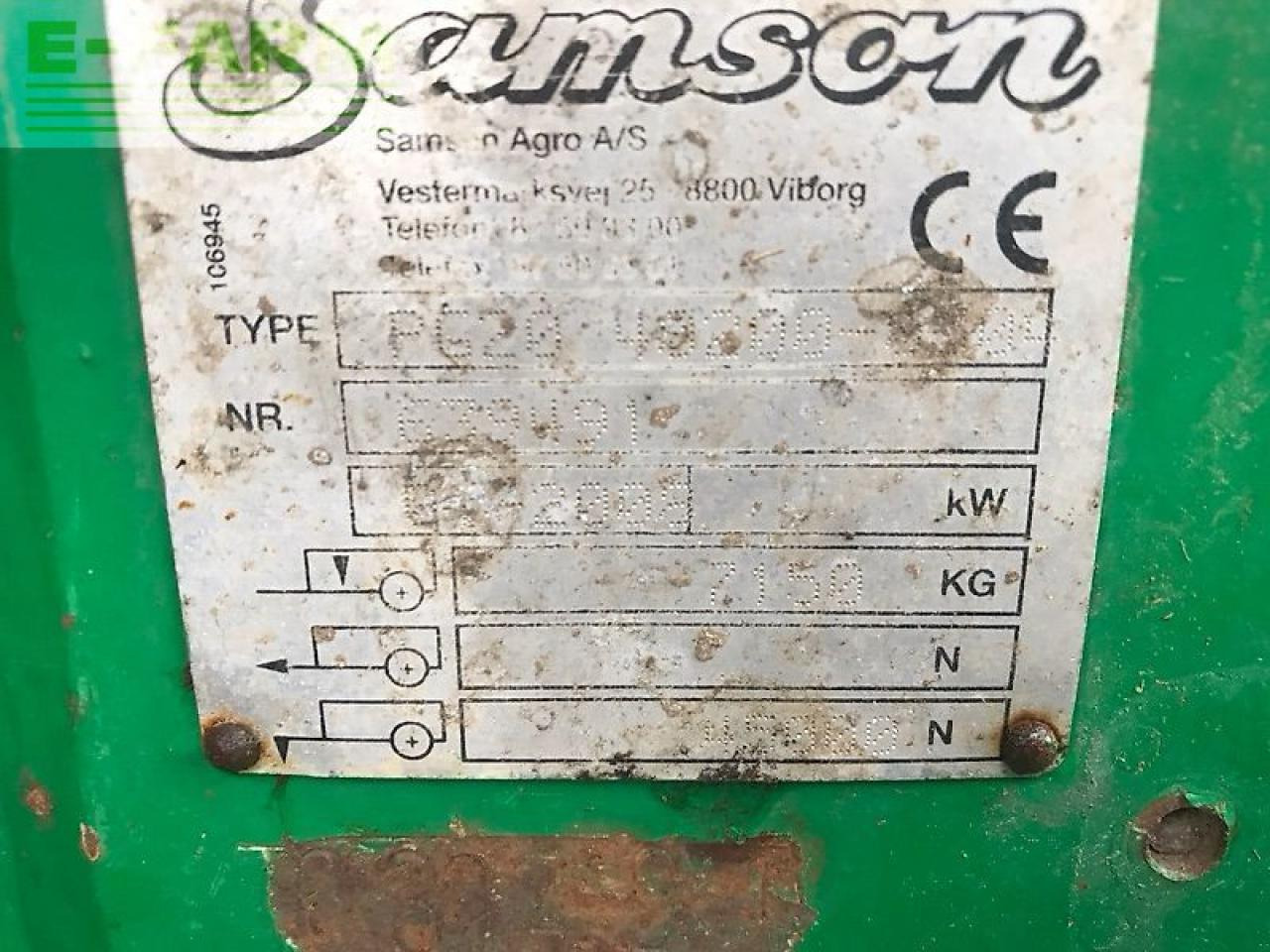Samson pg 20 - Bemestingstechniek: afbeelding 5 Samson pg 20 - Bemestingstechniek: afbeelding 5