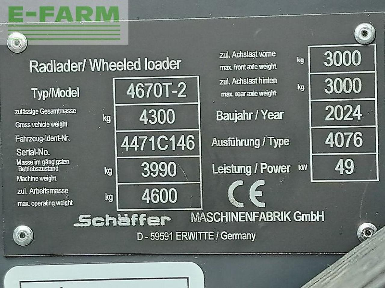 Wiellader Schäffer 4670 t: afbeelding 6