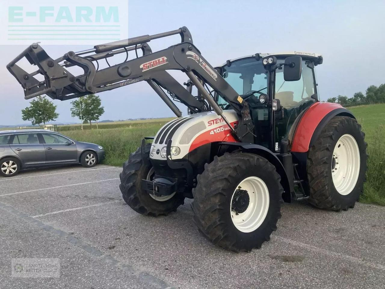 Steyr 4105 multi profi - Tractor: afbeelding 5 Steyr 4105 multi profi - Tractor: afbeelding 5