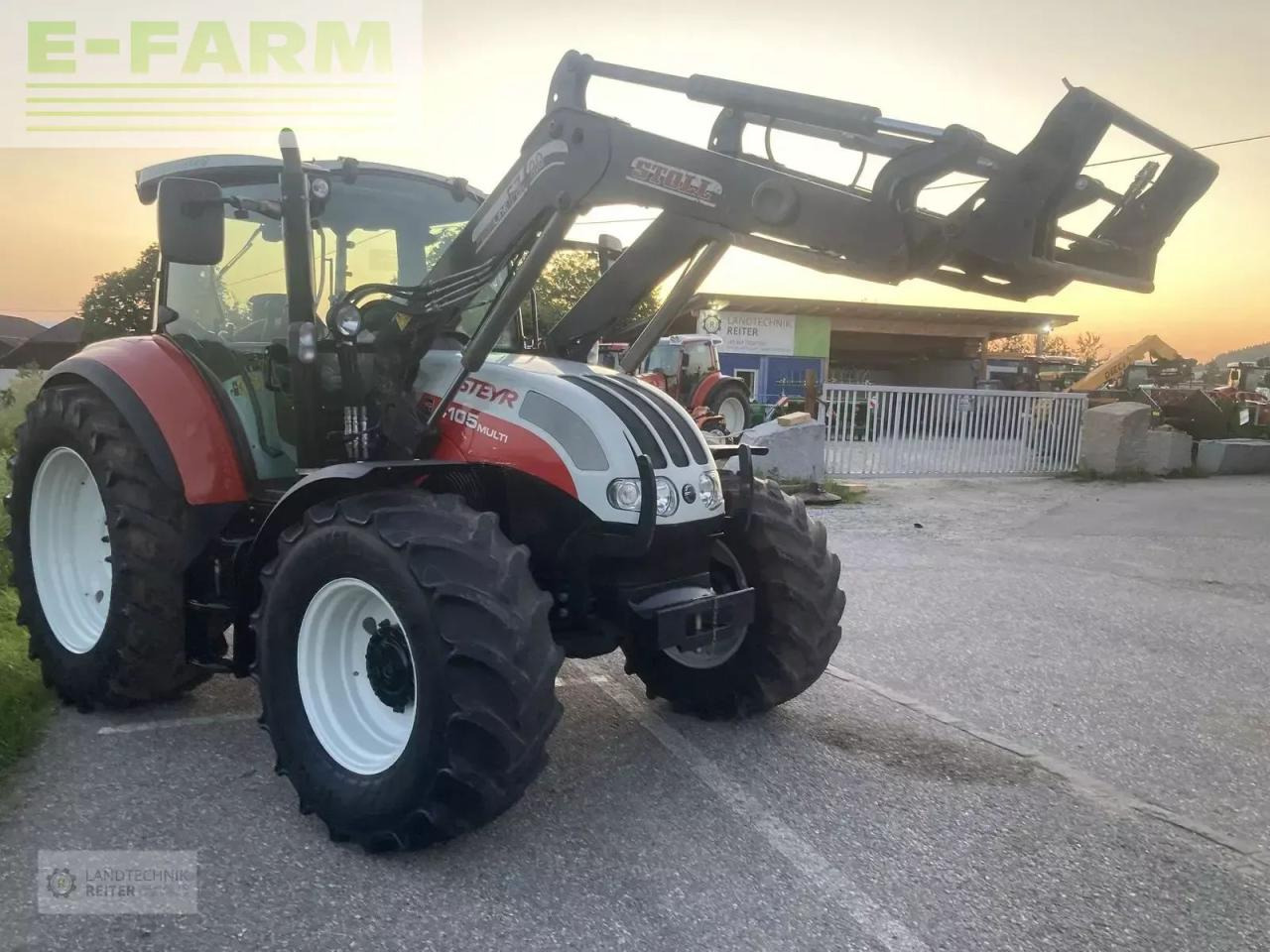 Steyr 4105 multi profi - Tractor: afbeelding 4 Steyr 4105 multi profi - Tractor: afbeelding 4