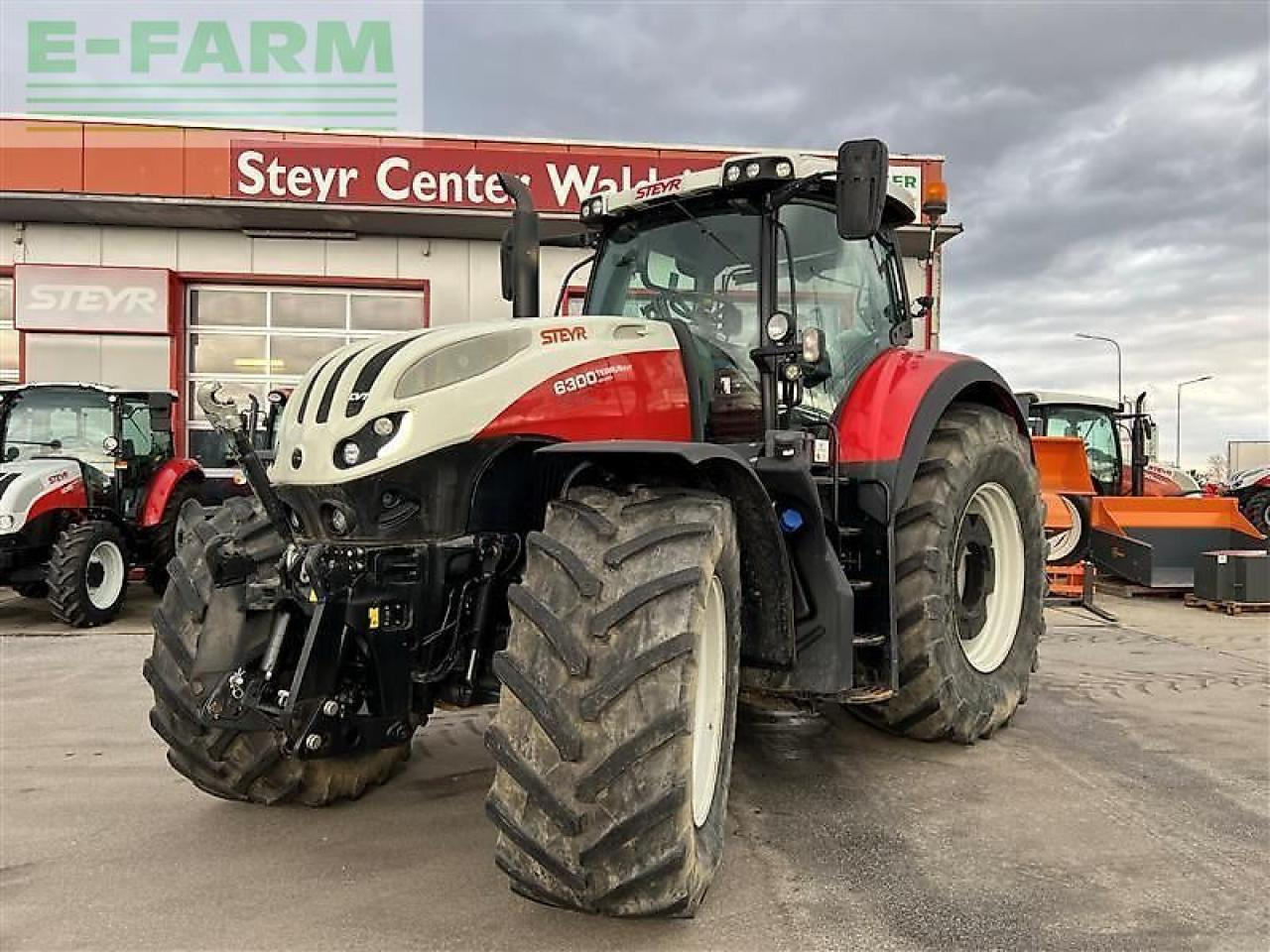 Steyr 6300 terrus cvt CVT - Tractor: afbeelding 2 Steyr 6300 terrus cvt CVT - Tractor: afbeelding 2