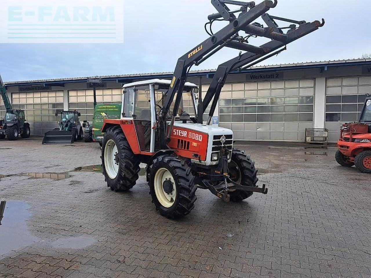 Steyr 8080 - Tractor: afbeelding 1 Steyr 8080 - Tractor: afbeelding 1