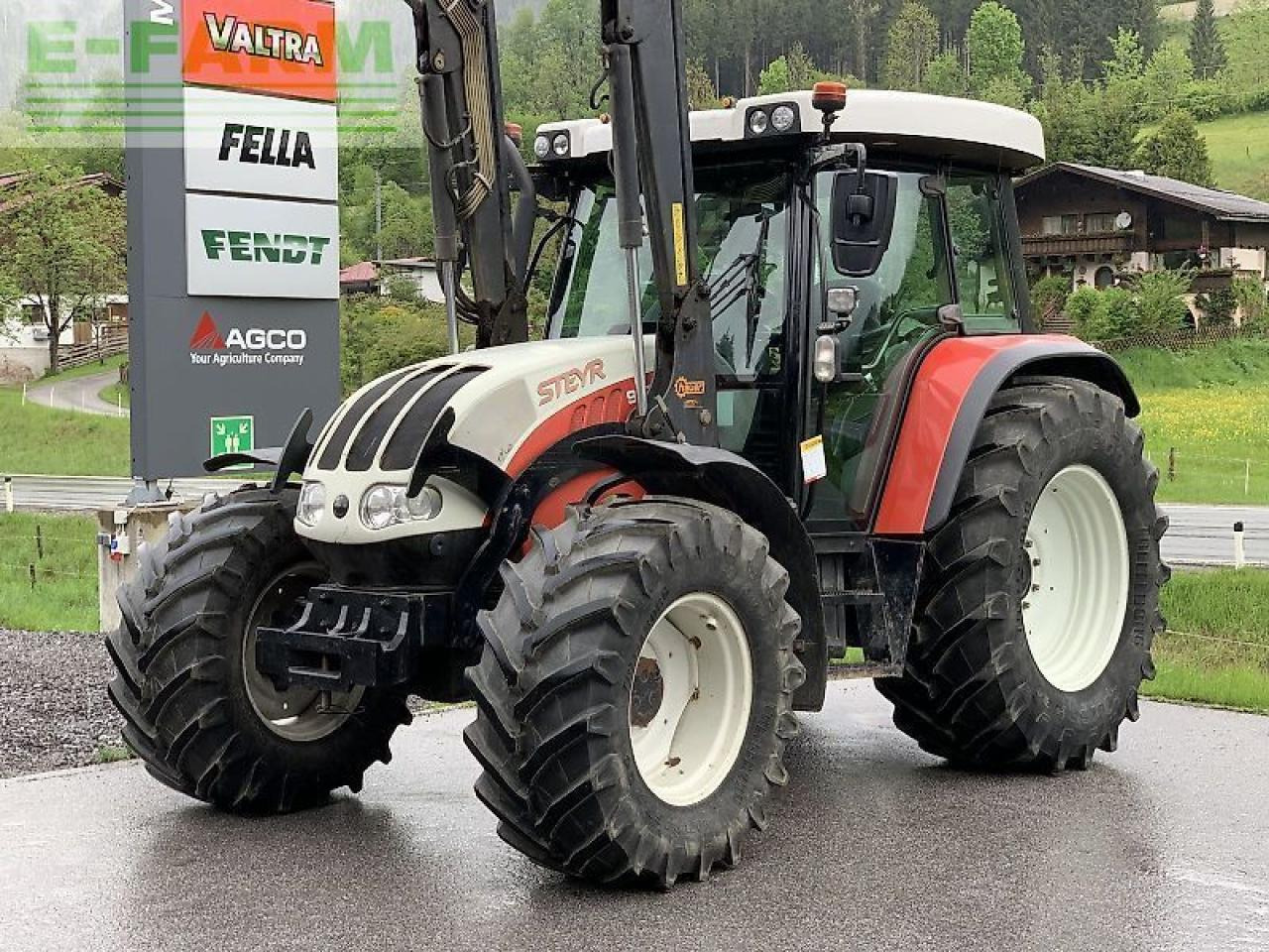 Steyr 9105 mt + hauer fl - Tractor: afbeelding 2 Steyr 9105 mt + hauer fl - Tractor: afbeelding 2