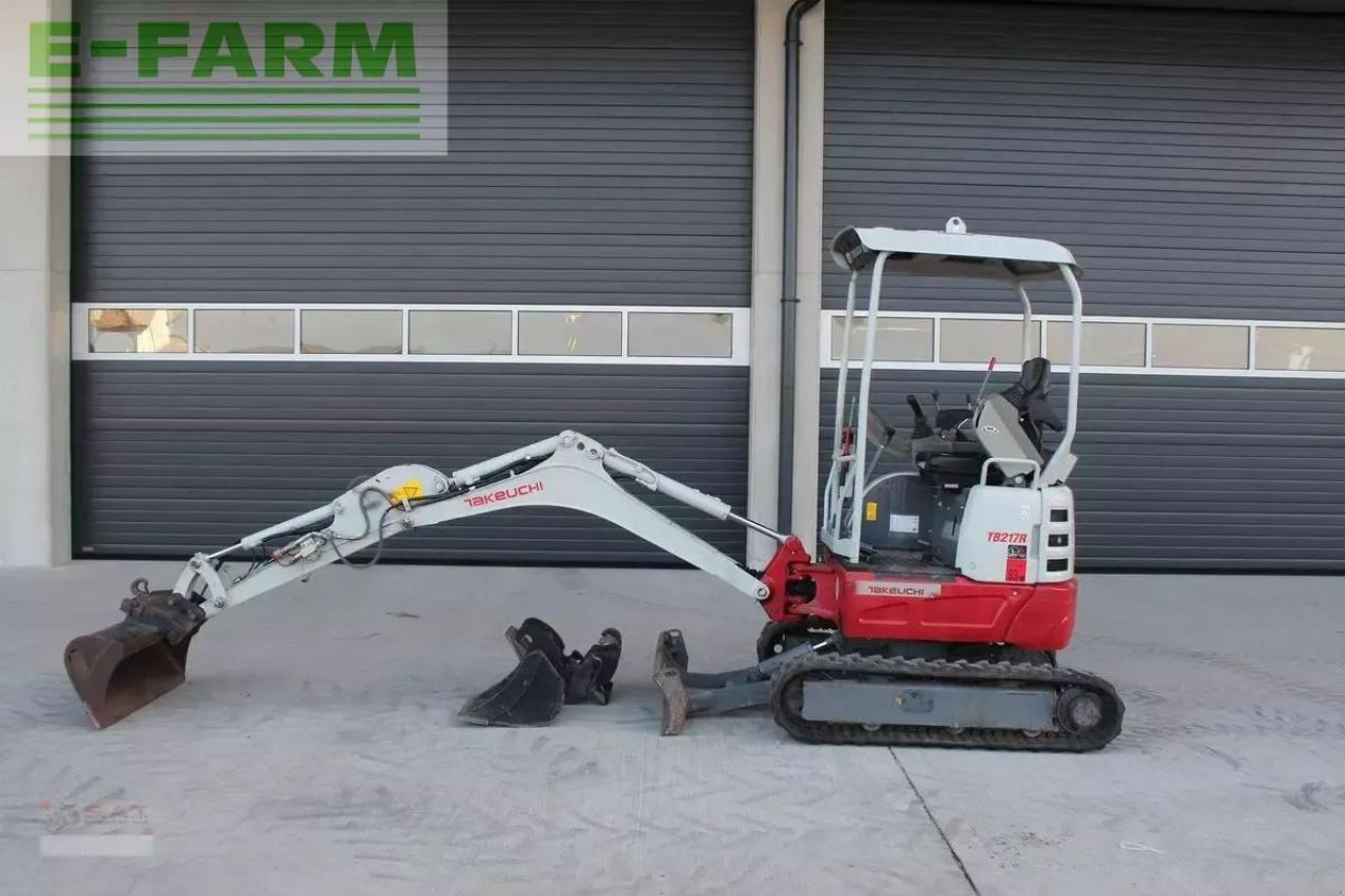 Takeuchi takeuchi tb 217 r minibagger - bagger - Minigraafmachine: afbeelding 1 Takeuchi takeuchi tb 217 r minibagger - bagger - Minigraafmachine: afbeelding 1