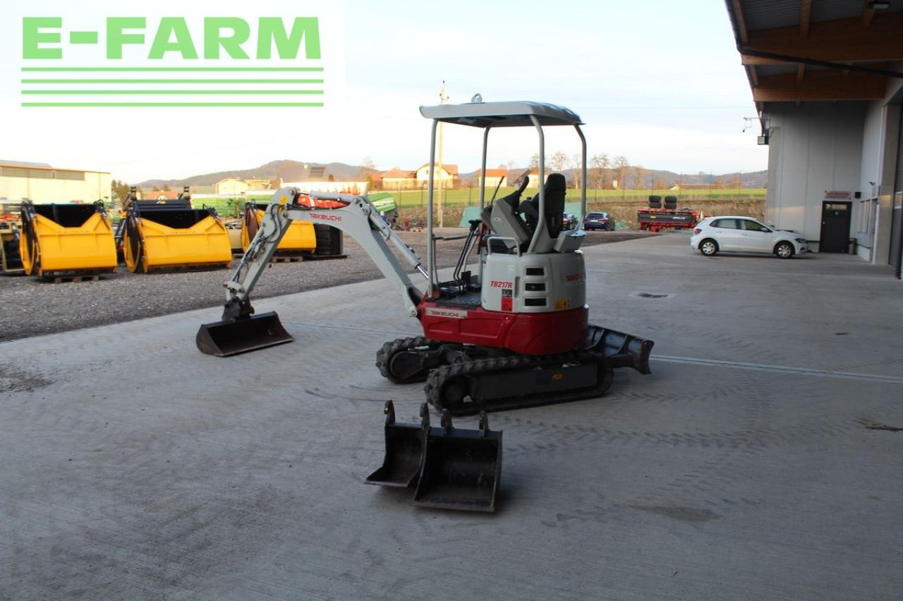 Takeuchi takeuchi tb 217 r minibagger - bagger - Minigraafmachine: afbeelding 4 Takeuchi takeuchi tb 217 r minibagger - bagger - Minigraafmachine: afbeelding 4
