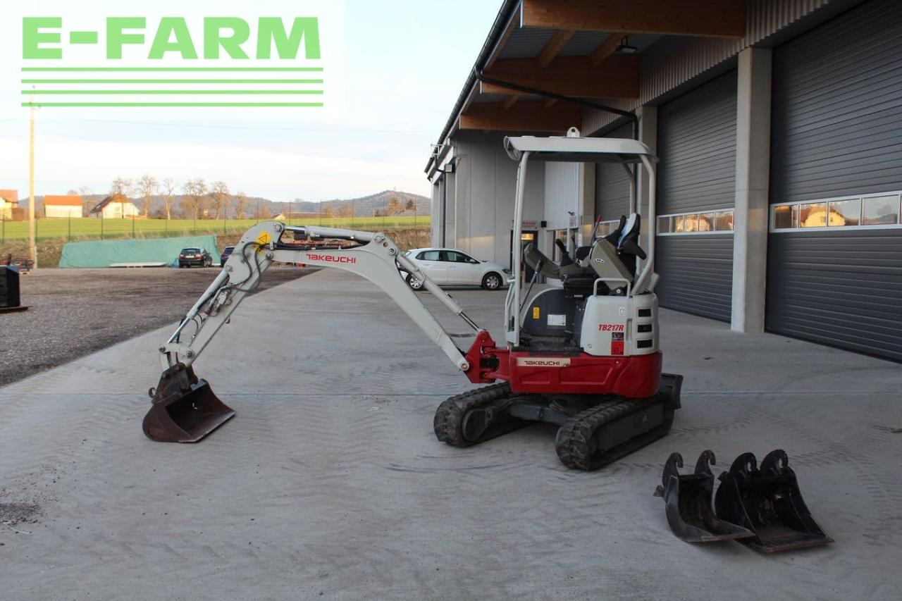 Takeuchi takeuchi tb 217 r minibagger - bagger - Minigraafmachine: afbeelding 3 Takeuchi takeuchi tb 217 r minibagger - bagger - Minigraafmachine: afbeelding 3