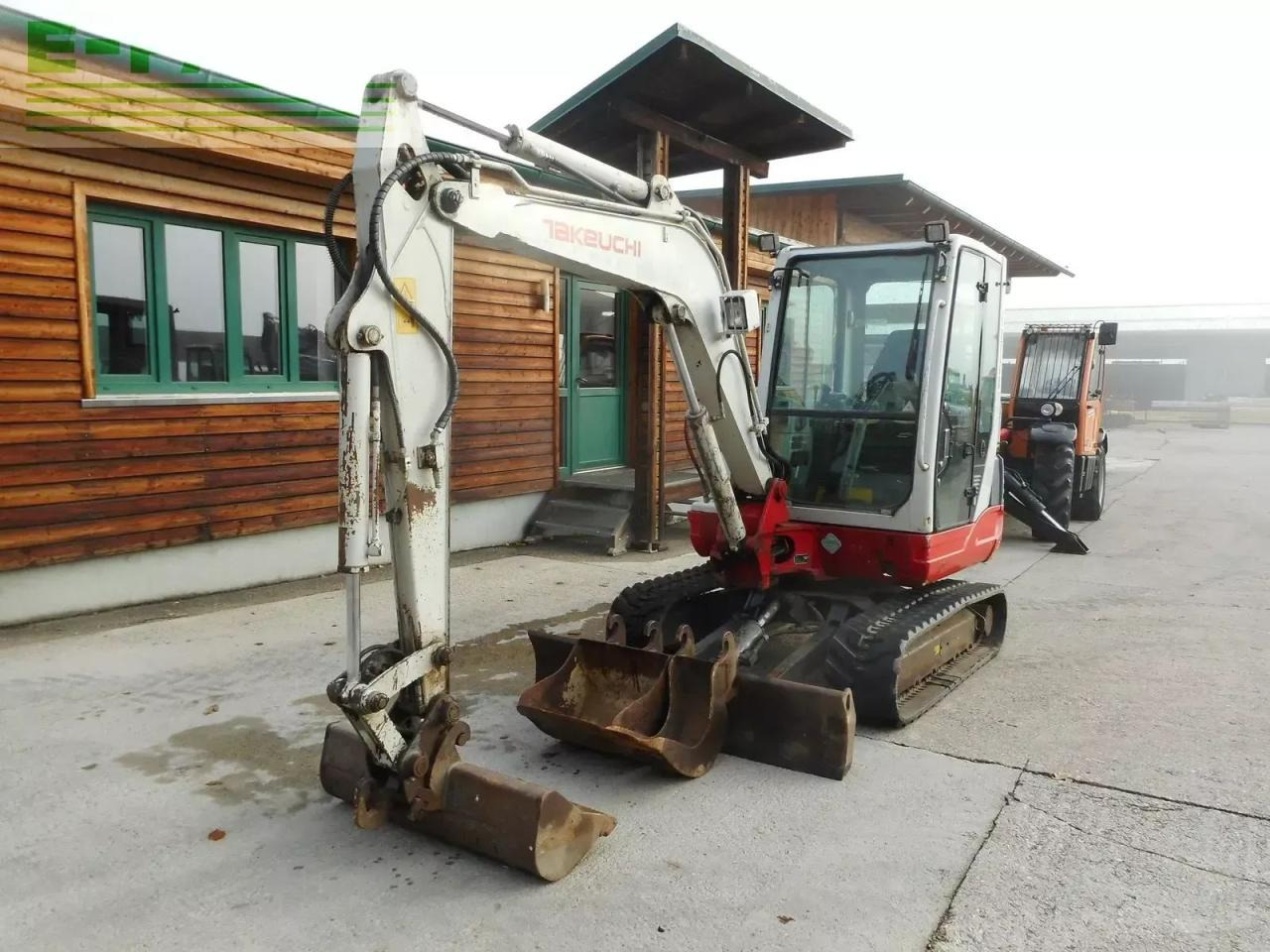Takeuchi tb 235 ( 3.530kg ) hydr. sw + 3 löffel - Minigraafmachine: afbeelding 2 Takeuchi tb 235 ( 3.530kg ) hydr. sw + 3 löffel - Minigraafmachine: afbeelding 2