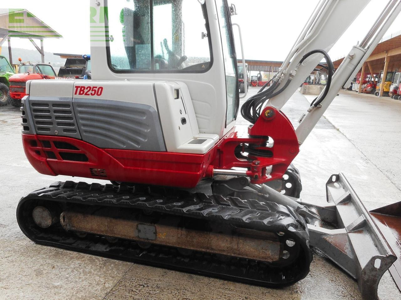 Rupsgraafmachine Takeuchi tb 250 ( 4.965kg ) hydr. sw + 2 löffel + alle le: afbeelding 15