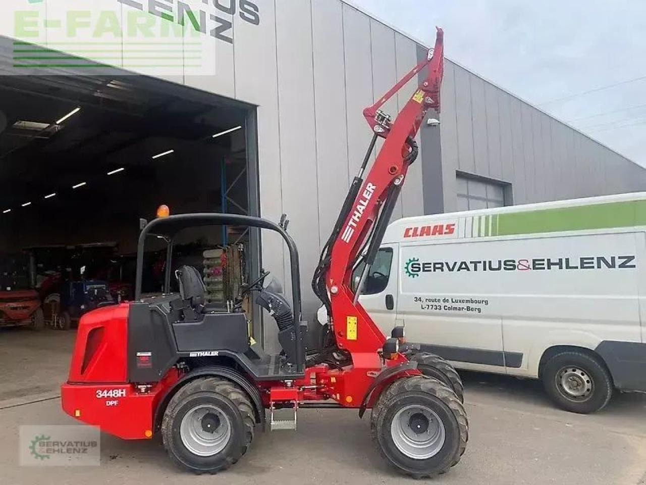 Wiellader Thaler 3448 h / dpf mit pendelachse 14005: afbeelding 7