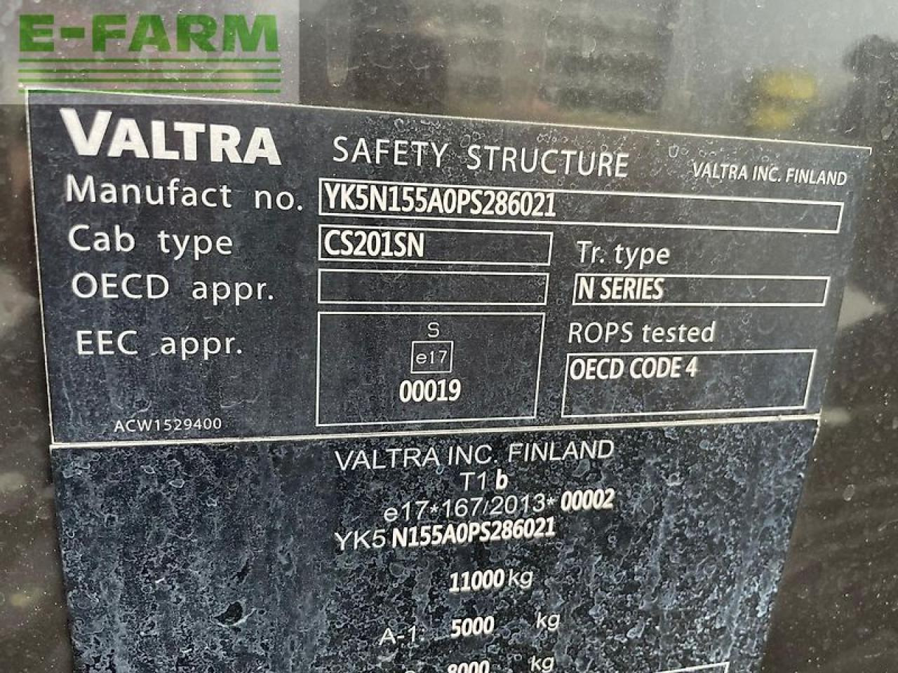 Tractor Valtra n155: afbeelding 35