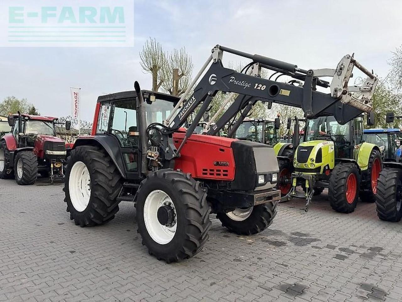 Valtra valmet 8350 + faucheux prestige 120 - Tractor: afbeelding 4 Valtra valmet 8350 + faucheux prestige 120 - Tractor: afbeelding 4