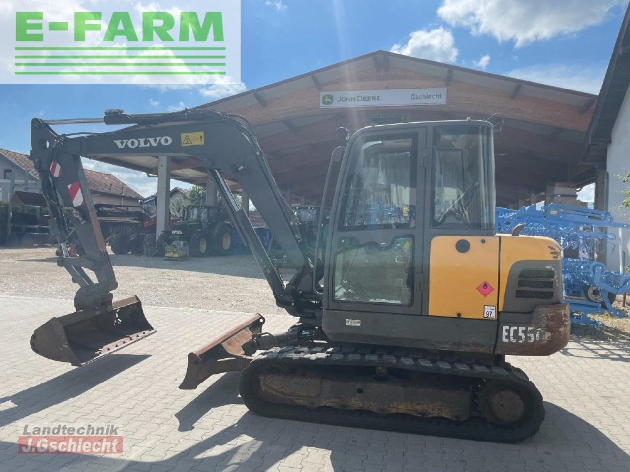 Volvo ec 55c - Minigraafmachine: afbeelding 1 Volvo ec 55c - Minigraafmachine: afbeelding 1