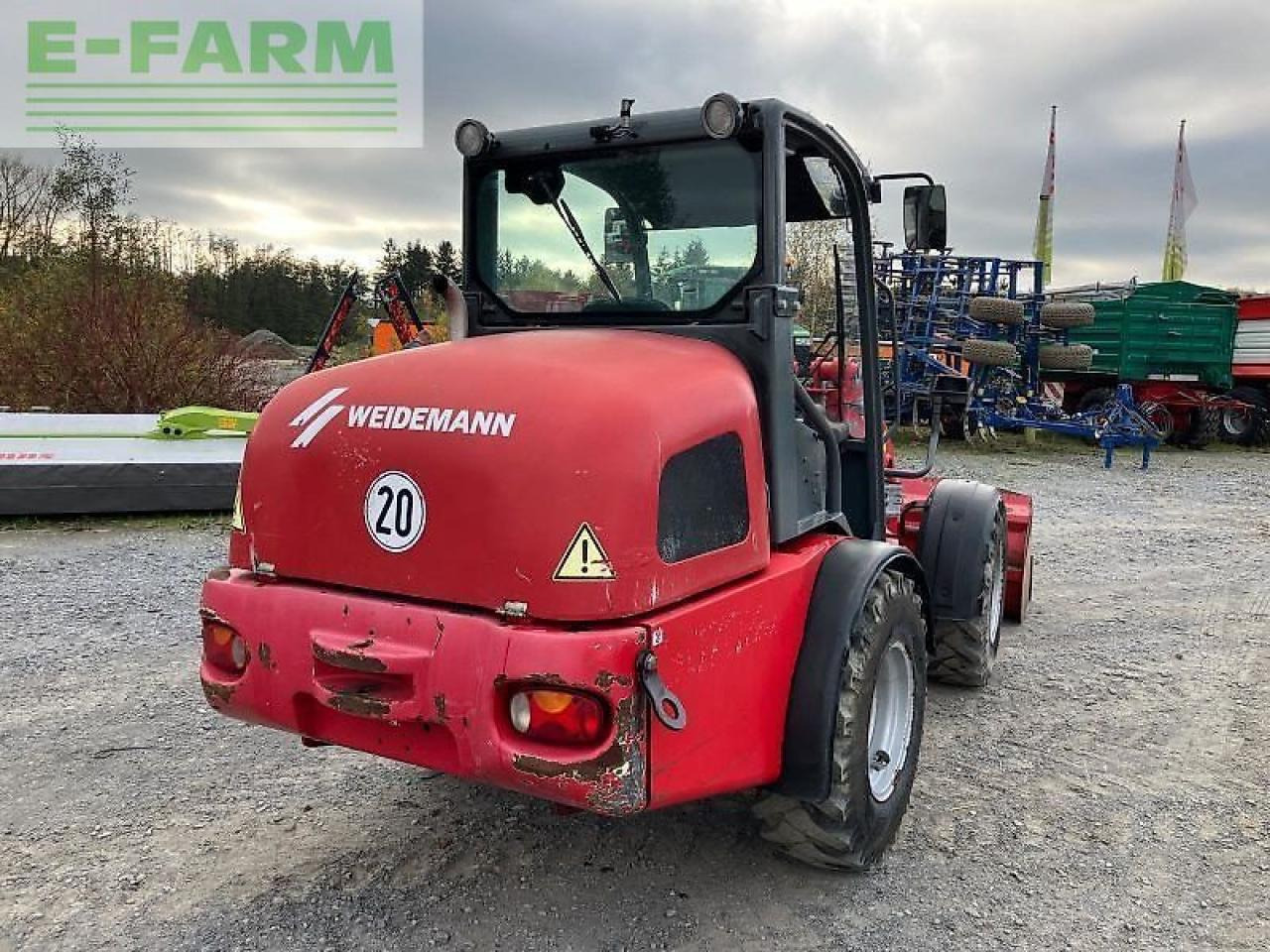 Weidemann gebr. 3070 cx 60 hoflader - Minigraafmachine: afbeelding 4 Weidemann gebr. 3070 cx 60 hoflader - Minigraafmachine: afbeelding 4