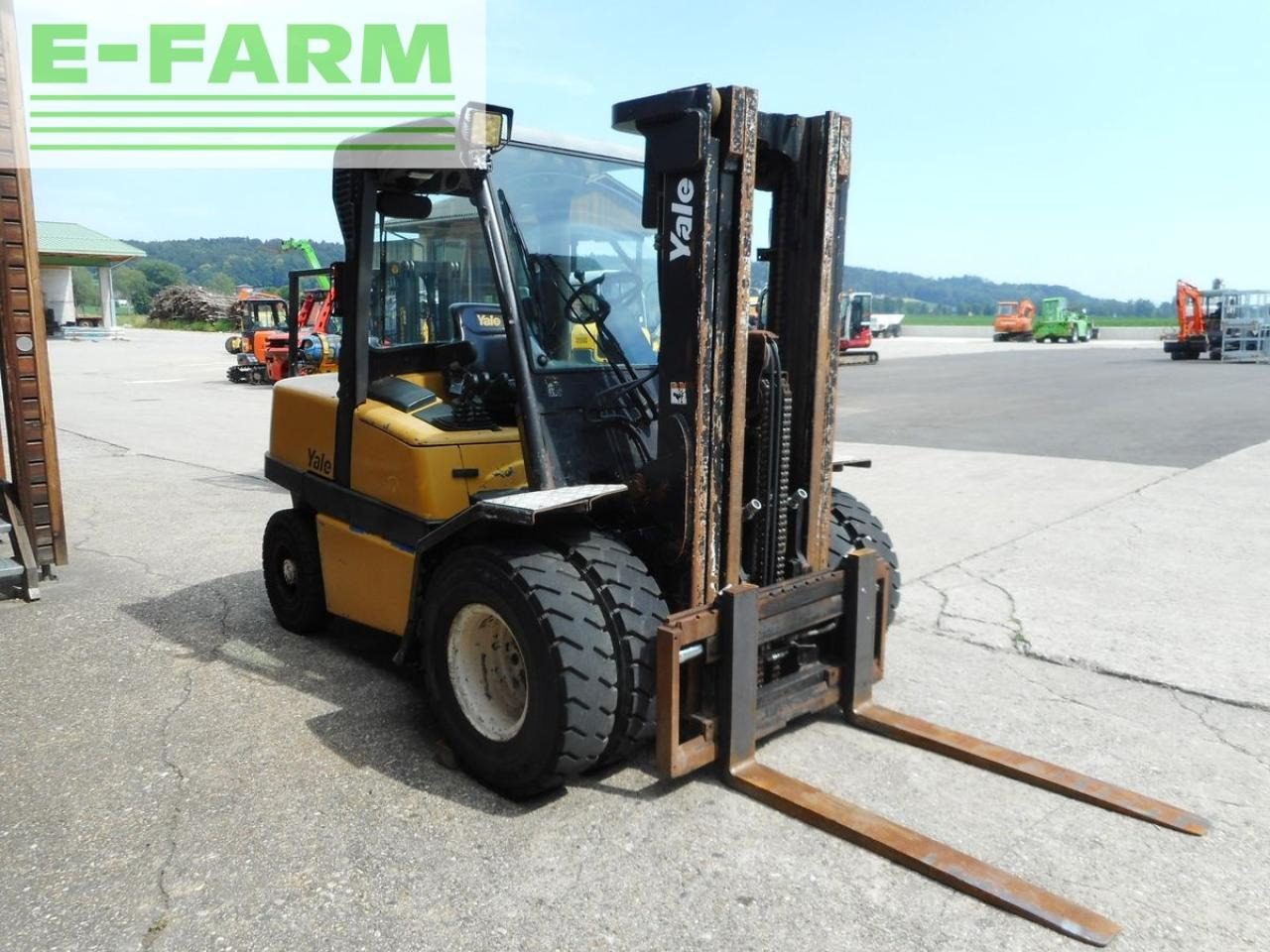 Yale gdp45mj ( triplex 4,3m + ss + zwillingsreifen ) - Heftruck: afbeelding 5 Yale gdp45mj ( triplex 4,3m + ss + zwillingsreifen ) - Heftruck: afbeelding 5