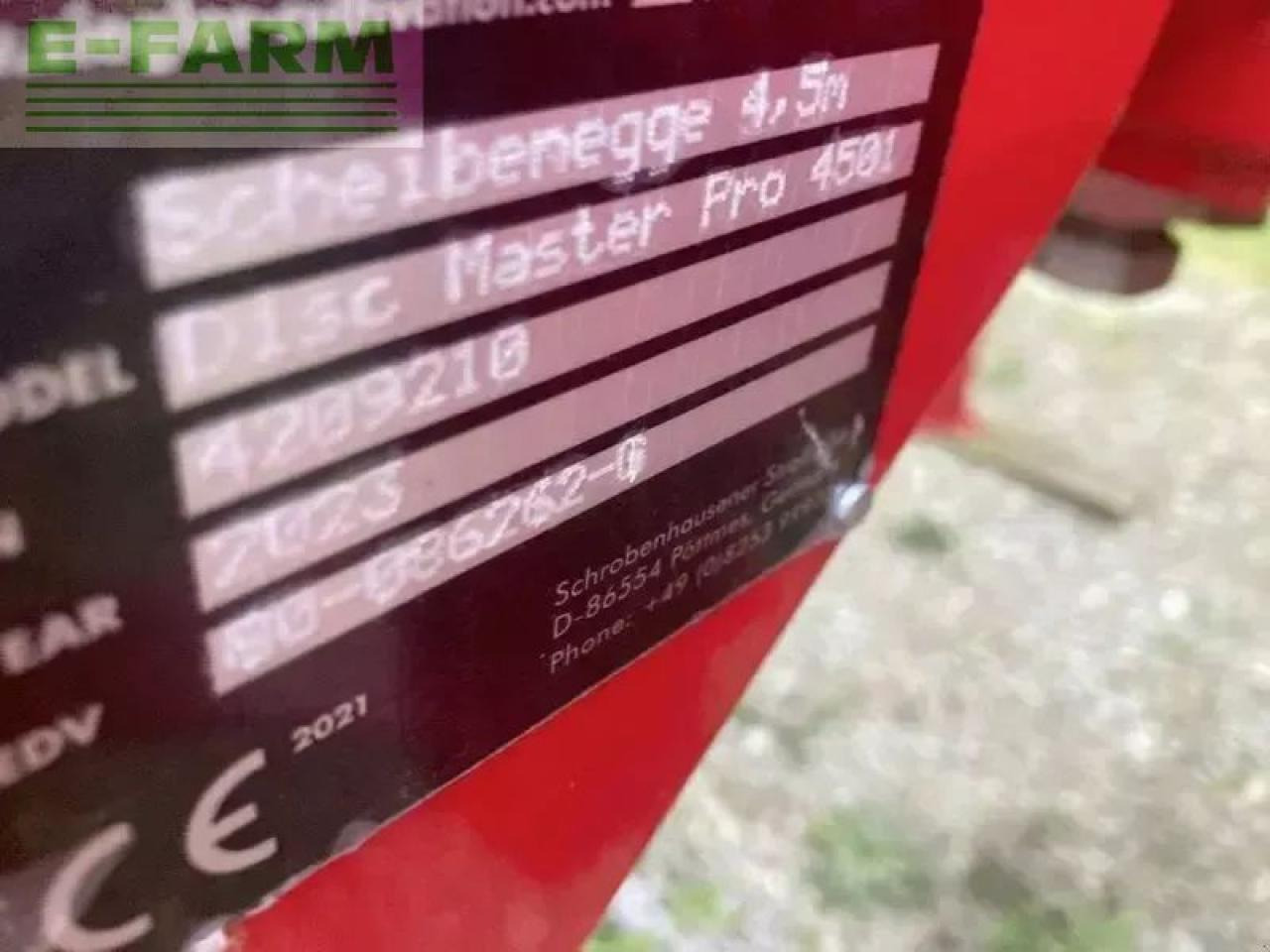 Ziegler disc master pro 4501 ziegler s - Schijveneg: afbeelding 3 Ziegler disc master pro 4501 ziegler s - Schijveneg: afbeelding 3