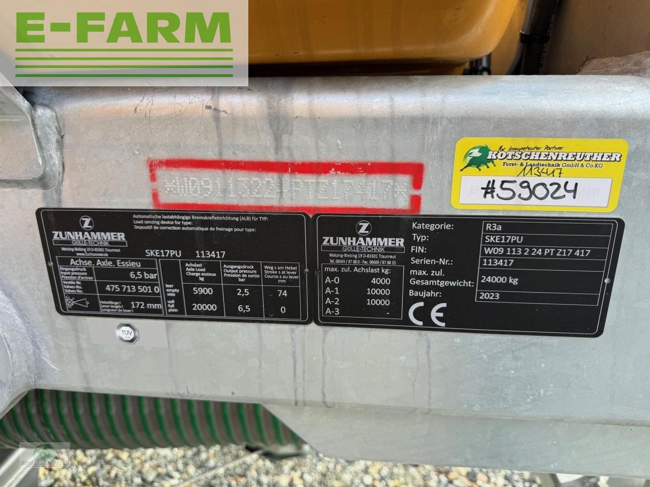 Zunhammer ske 17 pu tandem eco - Tractor: afbeelding 3 Zunhammer ske 17 pu tandem eco - Tractor: afbeelding 3