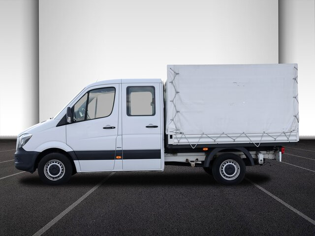 Bestelwagen met open laadbak, Bestelwagen met dubbele cabine MERCEDES-BENZ Sprinter 214 CDI DOKA Pritsche,Klima,EURO6: afbeelding 19