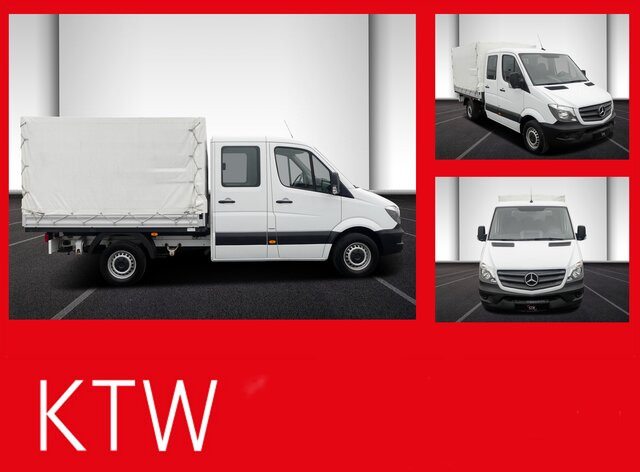 MERCEDES-BENZ Sprinter 311 CDI DOKA Pritsche,AHK,Standheizung - Huifzeil bedrijfswagen, Bestelwagen met dubbele cabine: afbeelding 1 MERCEDES-BENZ Sprinter 311 CDI DOKA Pritsche,AHK,Standheizung - Huifzeil bedrijfswagen, Bestelwagen met dubbele cabine: afbeelding 1
