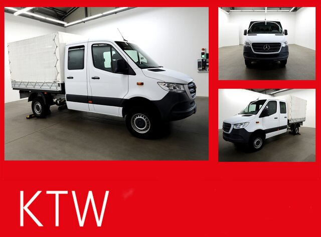 MERCEDES-BENZ Sprinter 314 CDI DOKA,Allrad,Standheizung - Huifzeil bedrijfswagen, Bestelwagen met dubbele cabine: afbeelding 1 MERCEDES-BENZ Sprinter 314 CDI DOKA,Allrad,Standheizung - Huifzeil bedrijfswagen, Bestelwagen met dubbele cabine: afbeelding 1