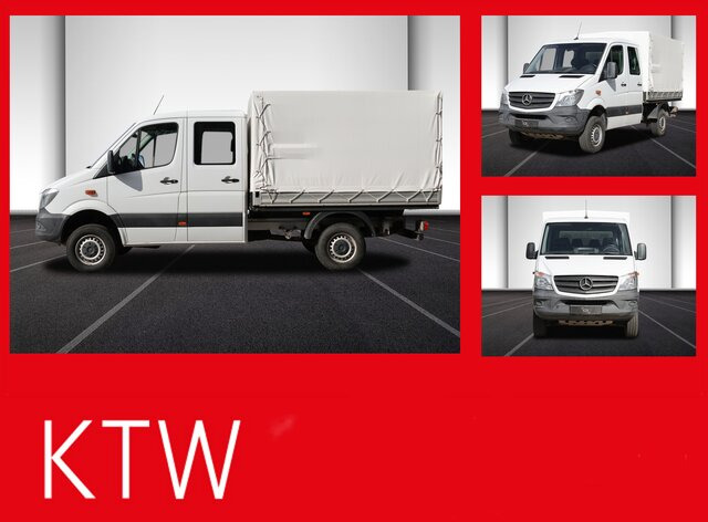 MERCEDES-BENZ Sprinter 316CDI DOKA,Allrad,AHK,TCO,Standhzg.... - Huifzeil bedrijfswagen, Bestelwagen met dubbele cabine: afbeelding 1 MERCEDES-BENZ Sprinter 316CDI DOKA,Allrad,AHK,TCO,Standhzg.... - Huifzeil bedrijfswagen, Bestelwagen met dubbele cabine: afbeelding 1