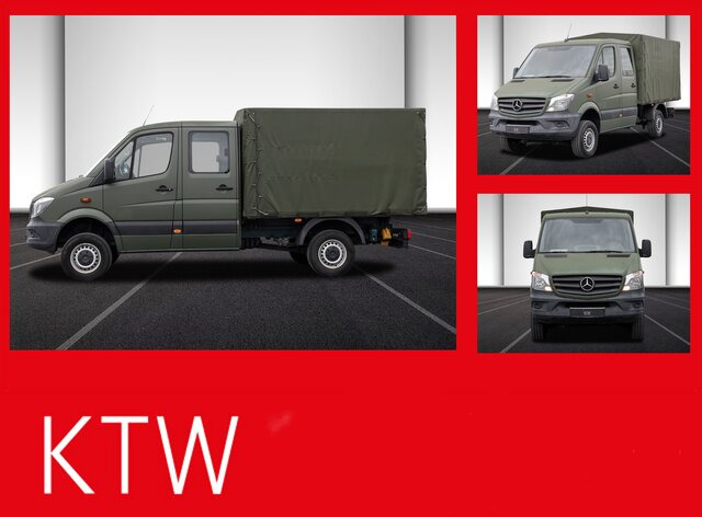 MERCEDES-BENZ Sprinter 316CDI DOKA,Allrad,Klima,Standheizung - Bestelwagen met open laadbak, Bestelwagen met dubbele cabine: afbeelding 1 MERCEDES-BENZ Sprinter 316CDI DOKA,Allrad,Klima,Standheizung - Bestelwagen met open laadbak, Bestelwagen met dubbele cabine: afbeelding 1