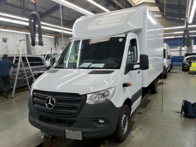 Bestelwagen gesloten laadbak MERCEDES-BENZ Sprinter317CDI Maxi Koffer,LBW,Klima,Kamera: afbeelding 10