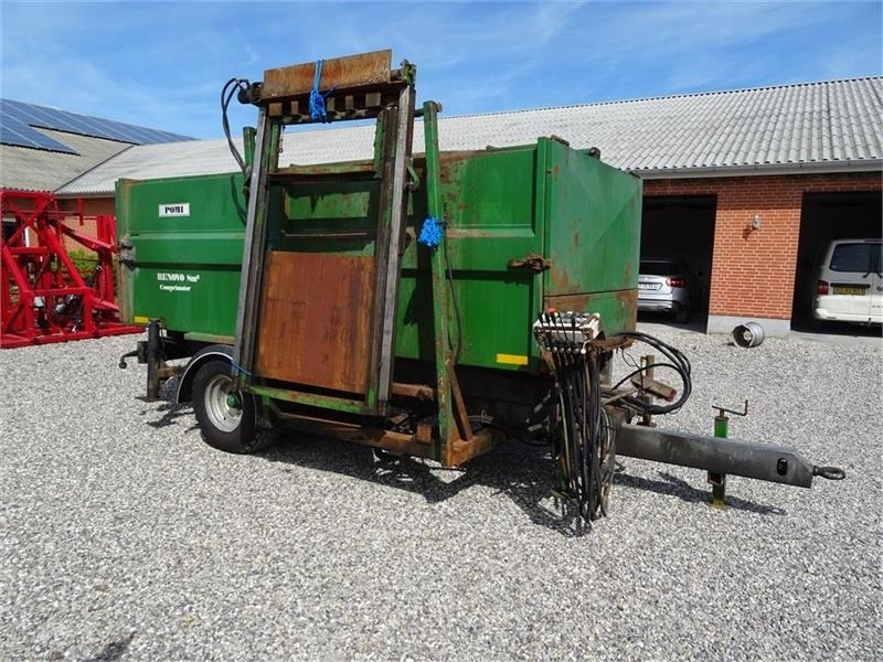 Pomi Renovo 8m3 med komprimator - Aanhanger: afbeelding 2 Pomi Renovo 8m3 med komprimator - Aanhanger: afbeelding 2