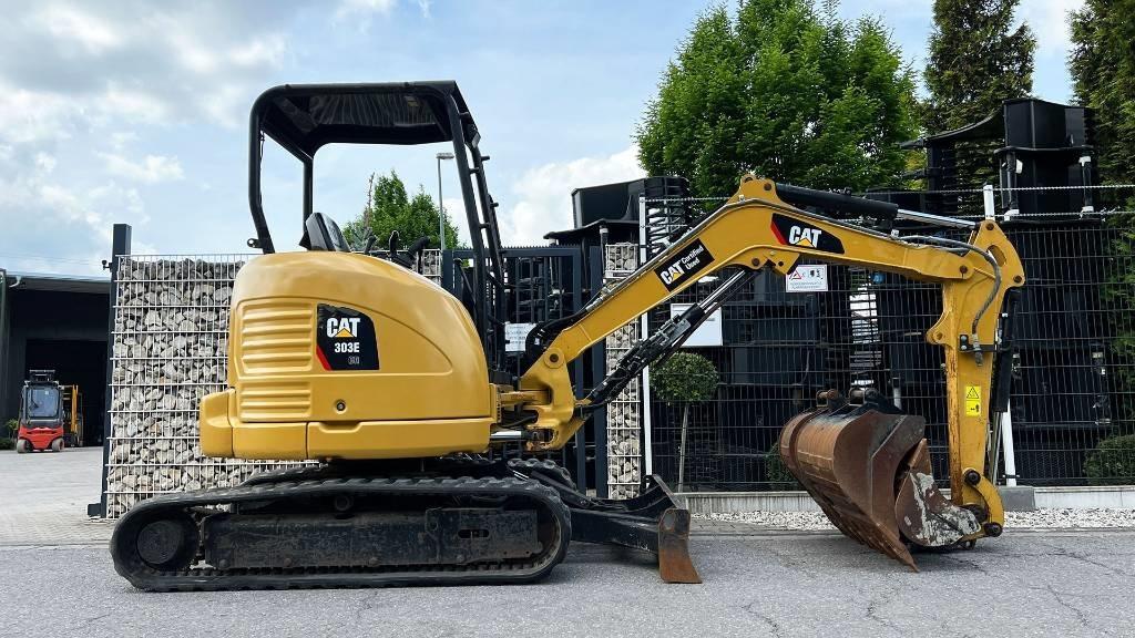 CAT Minibagger CAT 303E SW mit Löffelpaket, Knickmatik - Minigraafmachine: afbeelding 1 CAT Minibagger CAT 303E SW mit Löffelpaket, Knickmatik - Minigraafmachine: afbeelding 1