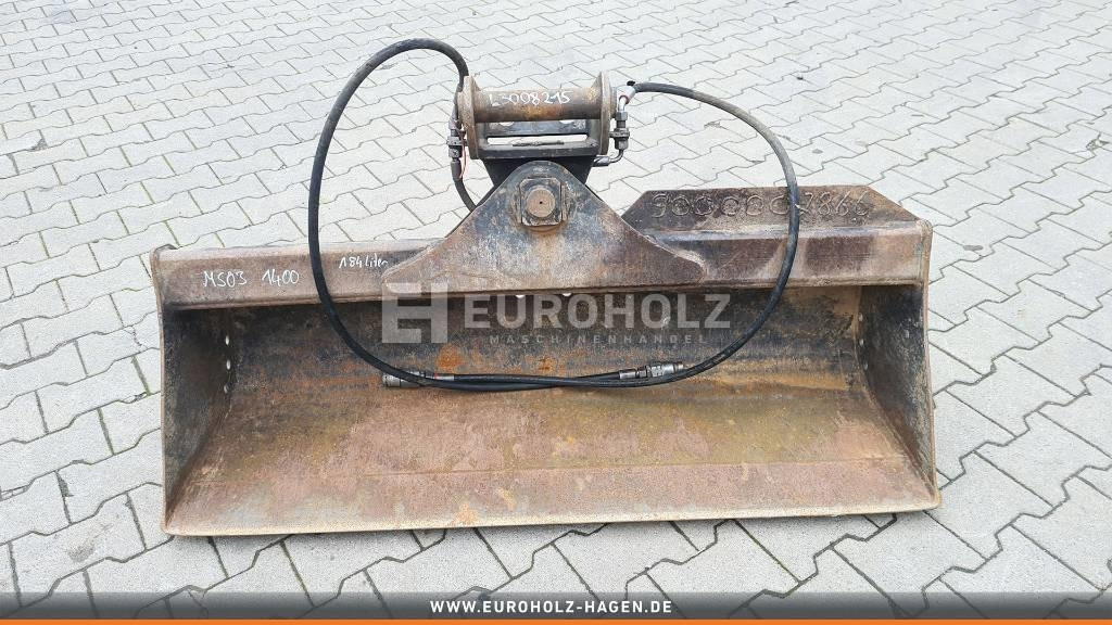 Grabenräumlöffel hydr für Lehnhoff MS03 1400 mm - Bak voor Bouwmachine: afbeelding 1 Grabenräumlöffel hydr für Lehnhoff MS03 1400 mm - Bak voor Bouwmachine: afbeelding 1