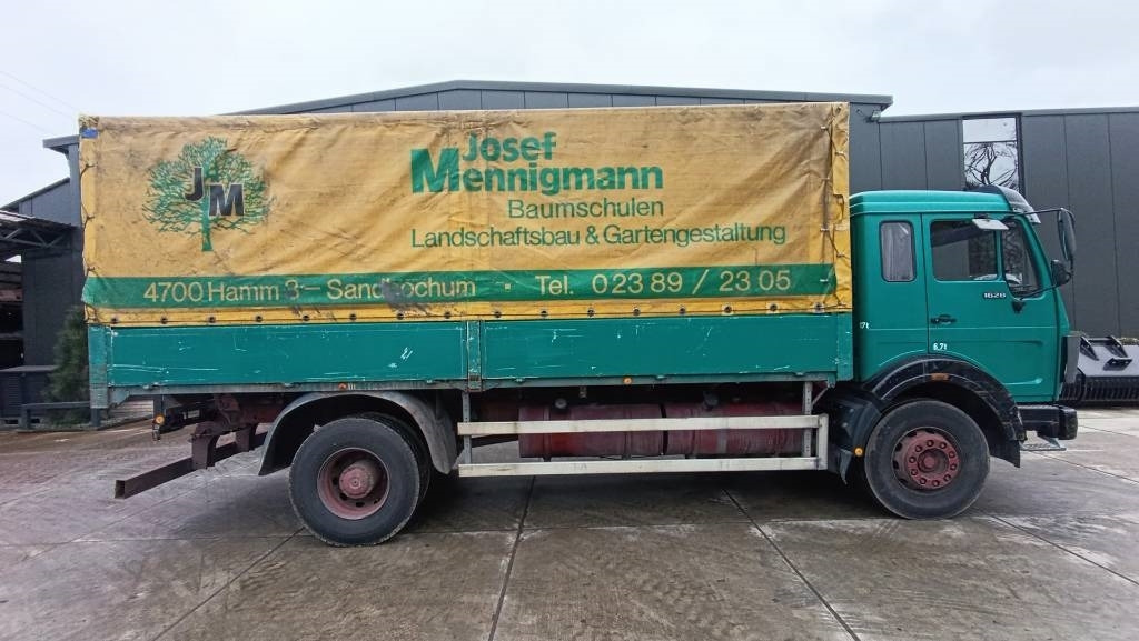 Mercedes-Benz SK 1628, Pritsche, Plane, Alubordwände 3-seitig - Schuifzeilen vrachtwagen: afbeelding 2 Mercedes-Benz SK 1628, Pritsche, Plane, Alubordwände 3-seitig - Schuifzeilen vrachtwagen: afbeelding 2