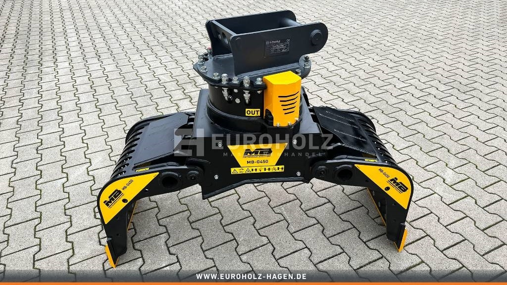 Sortiergreifer MB Crusher MB-G450 MS03 3,5-5,5 t - Grijper voor Bouwmachine: afbeelding 5 Sortiergreifer MB Crusher MB-G450 MS03 3,5-5,5 t - Grijper voor Bouwmachine: afbeelding 5