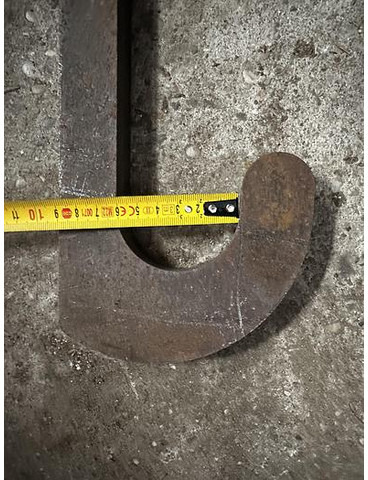 Big Anschweißhaken passend zu JCB 520-50 Aufnahme (klein) - Onderdelen: afbeelding 3 Big Anschweißhaken passend zu JCB 520-50 Aufnahme (klein) - Onderdelen: afbeelding 3