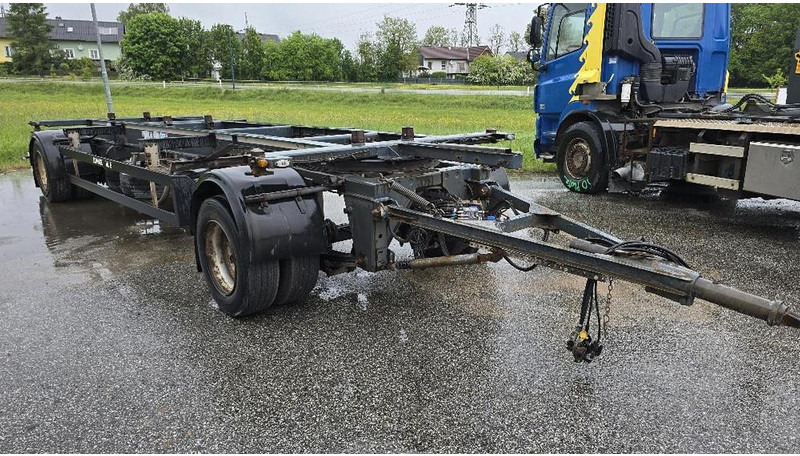 Containertransporter/ Wissellaadbak aanhangwagen Schwarzmüller AZ S08 Container Lafette: afbeelding 1