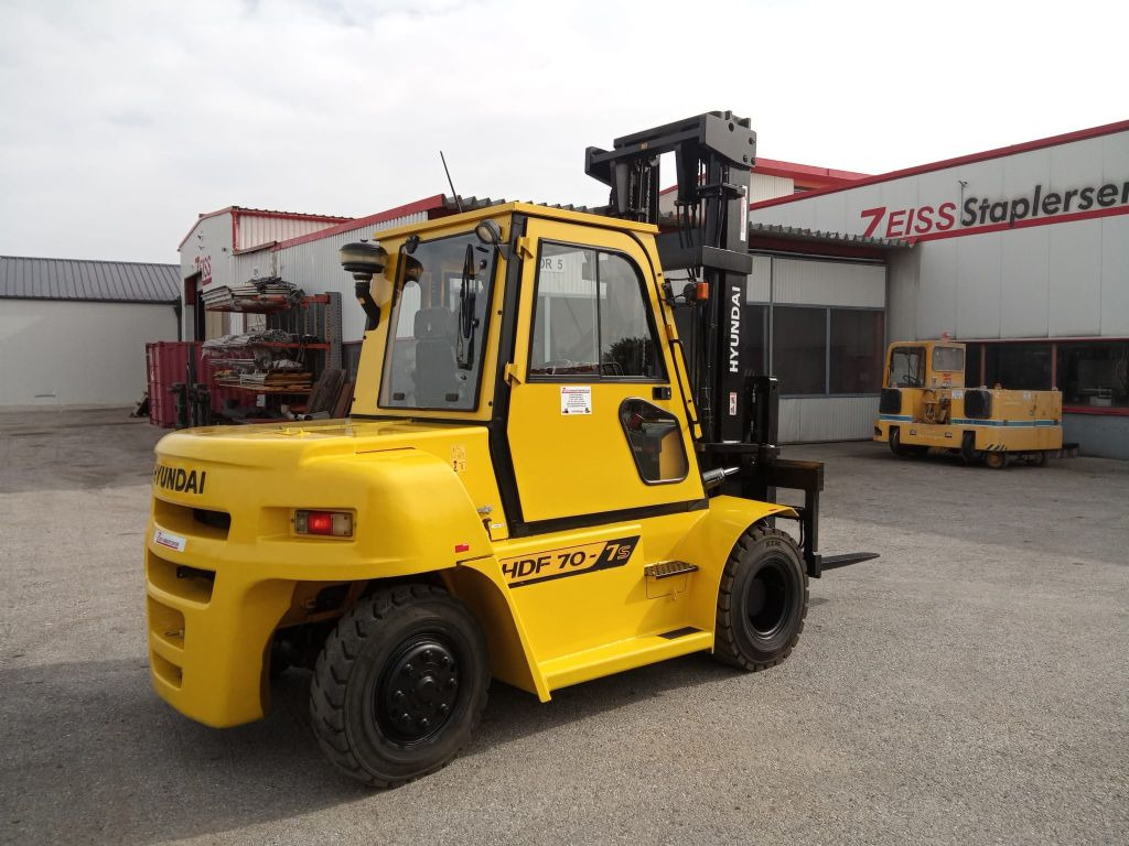 Hyundai HDF70-7 - Diesel heftruck: afbeelding 3 Hyundai HDF70-7 - Diesel heftruck: afbeelding 3