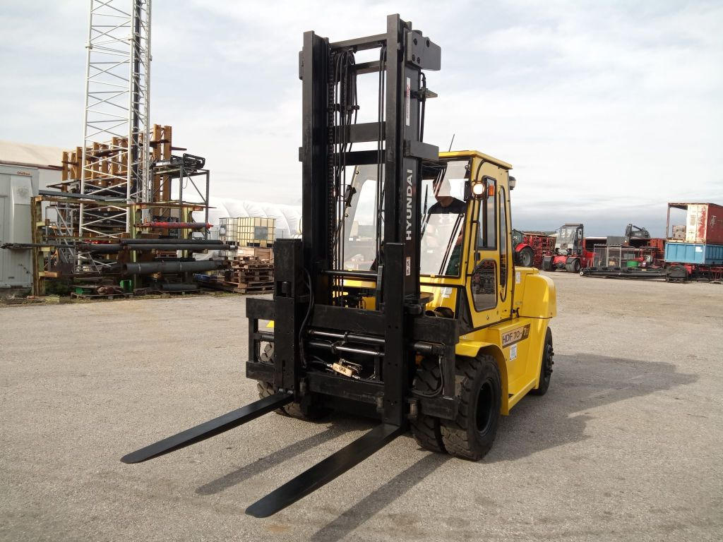 Hyundai HDF70-7 - Diesel heftruck: afbeelding 5 Hyundai HDF70-7 - Diesel heftruck: afbeelding 5