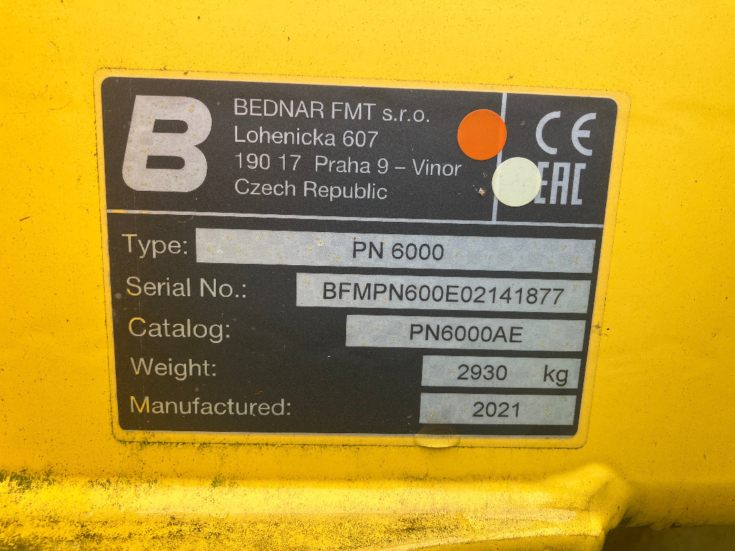 Bednar Striegel-PRO PN 6000 - Bemestingstechniek: afbeelding 4 Bednar Striegel-PRO PN 6000 - Bemestingstechniek: afbeelding 4