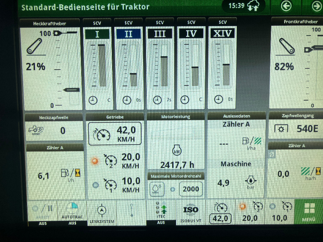 John Deere 6R185 - Tractor: afbeelding 2 John Deere 6R185 - Tractor: afbeelding 2