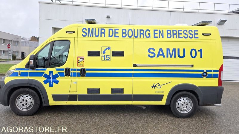 AMBULANCE DE TYPE C - FIAT DUCATO L3-H2 177cv ANNEE 2016 - 259 200km - Ambulance: afbeelding 1 AMBULANCE DE TYPE C - FIAT DUCATO L3-H2 177cv ANNEE 2016 - 259 200km - Ambulance: afbeelding 1