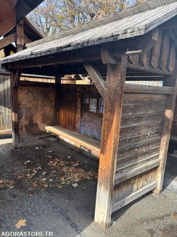 Lot de 2 abris bus bois - Andere machine: afbeelding 1 Lot de 2 abris bus bois - Andere machine: afbeelding 1