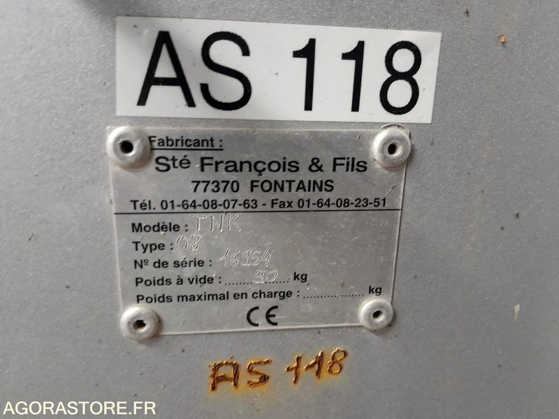 Aspirateur à feuilles du ridelles (AS118 - Tuinmachine: afbeelding 5 Aspirateur à feuilles du ridelles (AS118 - Tuinmachine: afbeelding 5