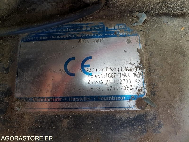 BALAYEUSE SCHMIDT COMPACT 200 - Veegwagen: afbeelding 2 BALAYEUSE SCHMIDT COMPACT 200 - Veegwagen: afbeelding 2