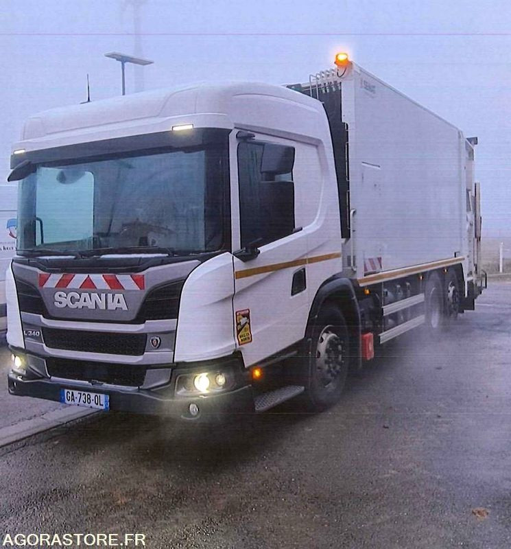 BOM SCANIA L340 71926 kms 2021 GNV - Vuilniswagen: afbeelding 3 BOM SCANIA L340 71926 kms 2021 GNV - Vuilniswagen: afbeelding 3