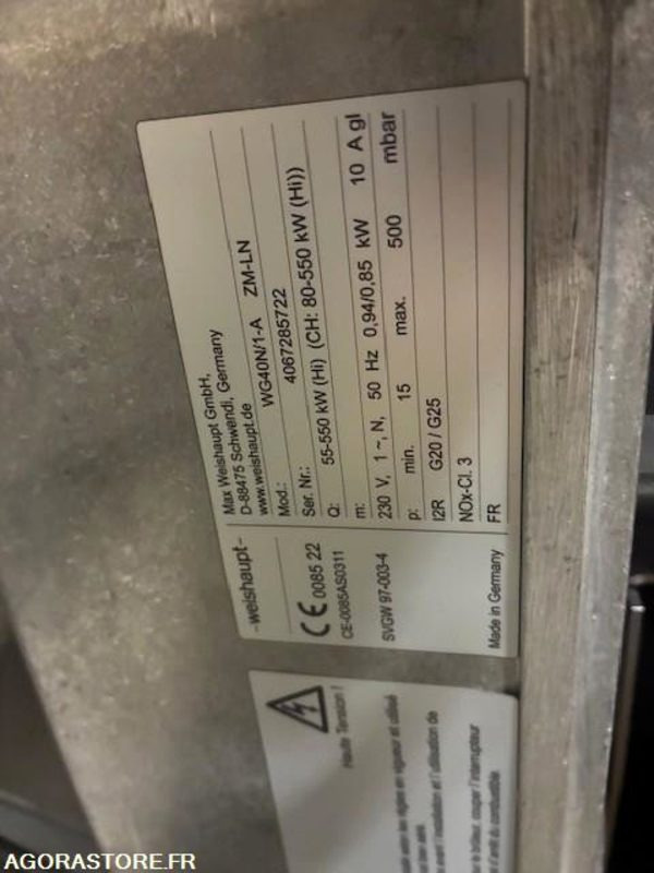 Bruleur chaudière gaz - Gereedschap/ Toebehoor: afbeelding 2 Bruleur chaudière gaz - Gereedschap/ Toebehoor: afbeelding 2