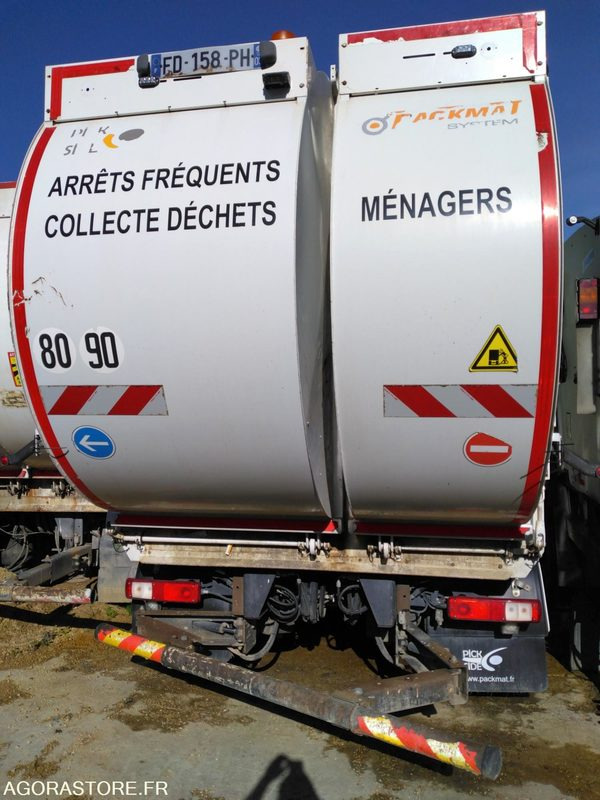CAMION - BOM - RENAULT - D26 WIDE - 143 536KM - Vuilniswagen: afbeelding 1 CAMION - BOM - RENAULT - D26 WIDE - 143 536KM - Vuilniswagen: afbeelding 1