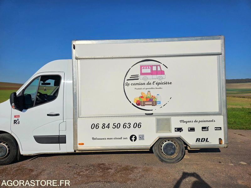 CAMION MAGASIN EPICERIE - MASTER RT - 2021 - 103 500 KM - Koelwagen: afbeelding 1 CAMION MAGASIN EPICERIE - MASTER RT - 2021 - 103 500 KM - Koelwagen: afbeelding 1